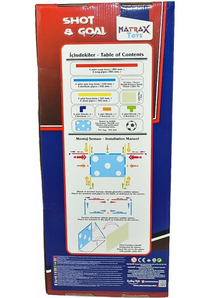 Şut ve Gol Akçiçek - Yubi Oyuncak modelleri