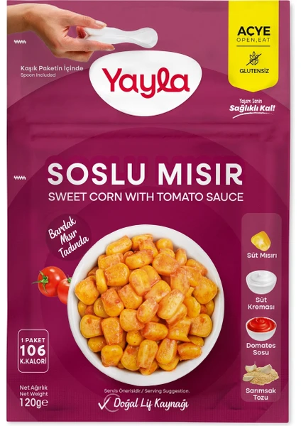 Domates Soslu Süt Mısır 120 gr