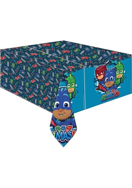 Pj Masks Masa Örtüsü 120X180CM - Yubi Oyuncak