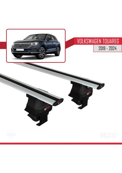 Volkswagen Touareg Iıı (Cr) 2019 ve Sonrası ile Uyumlu Ace-4 Ara Atkı Tavan Barı Gri fırsatları