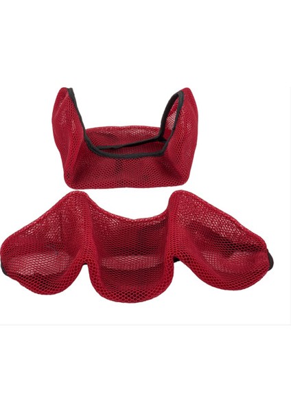 Scooter Sele Kılıfı Fileli 3D Kırmızı (3 Xl)