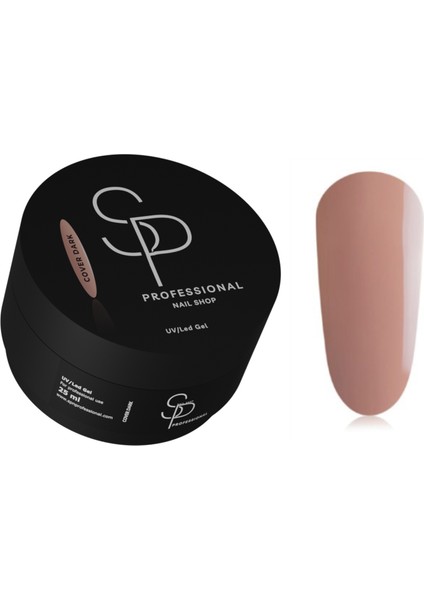 25 ml Uv/led Protez Tırnak Jeli - Builder Gel (25gr) Cover Dark