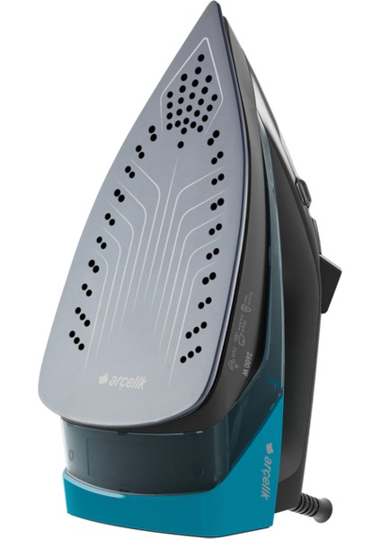 Aria™ Beu 3926 2600 W Mavi-Siyah Buharlı Ütü