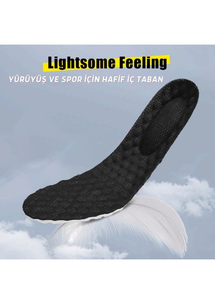 Anatomik Rahat Ayakkabı Tabanlığı, Konforlu Spor Tabanlık, 1 Çift