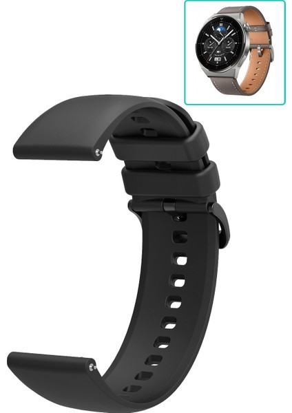Huawei Watch Gt3 Pro 46MM Uyumlu Kordon Yumuşak Dokulu Soft Renk Tokalı Silikon Kayış fiyatları
