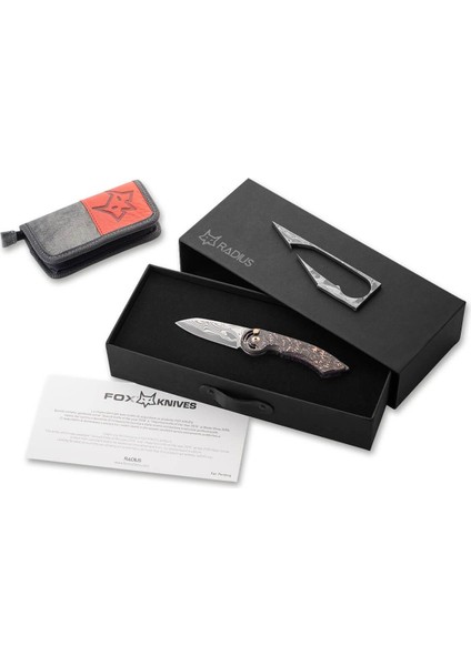 Radius Damascus Space Coral Dcfr Ltd Çakı modelleri