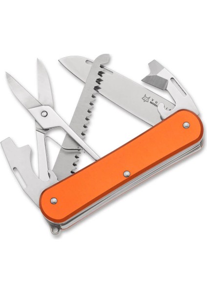 Fox Knives Vulpis 130-SF5 Aluminum Orange Çakı