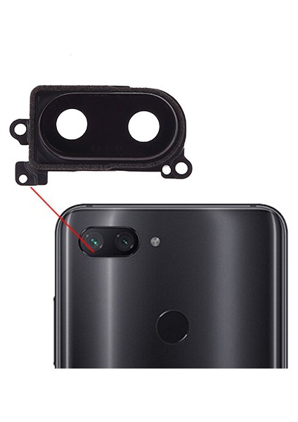 Xiaomi Mi 8 Lite Uyumlu Kamera Lensi Cam Full M1808D2TG