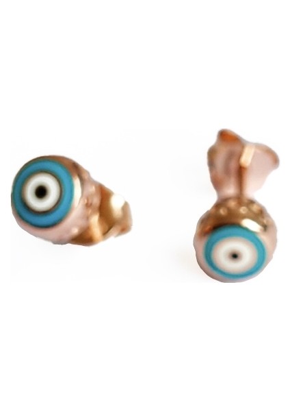 Çivili Mineli Nazar Boncuğu Gümüş Küpe fiyatları