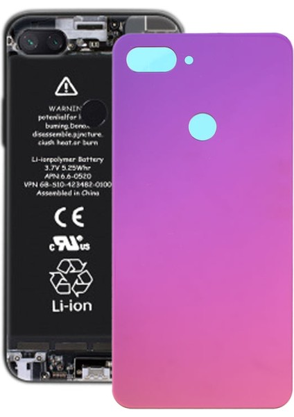 Xiaomi Mi 8 Lite Uyumlu Arka Kapak Pil Batarya Kapağı M1808D2TG