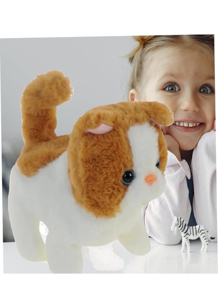 Yürüyen, Sesli Hareketli Sevimli Peluş Kedi - Sweet Cat