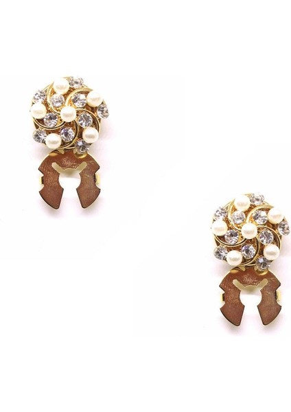 Beyaz Inci Figürlü Geçmeli Kol Düğmesi fiyatları