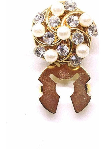 Beyaz Inci Figürlü Geçmeli Kol Düğmesi fırsatları