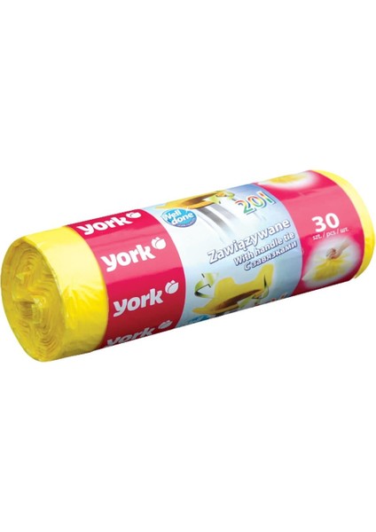 York Saplı 20L Çöp Torbası 30 Adet 090650