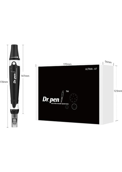 Dr.pen Auto Microneedle System A7-C Dermapen Şarjlı Bataryalı Orijinal Dermaroller - Dermapen Cihazı