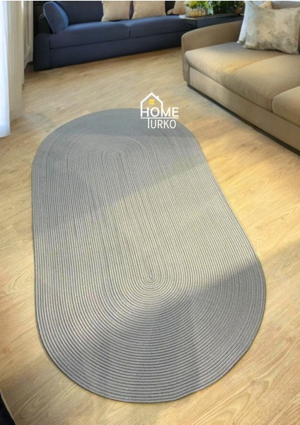 Hasır, Jüt Desenli Modern Iç ve Dış Kapı Önü Paspası, Balkon Paspası, Banyo Paspası / Hediyelik.