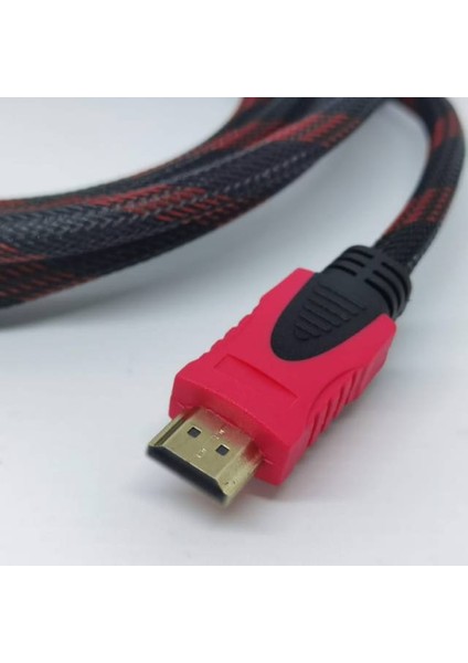 1.5 Metre Ip Örgülü Full Hd 3D 4K Uyumlu Tv Televizyon Bilgisayar Xbox Hd Kablosu fiyatları
