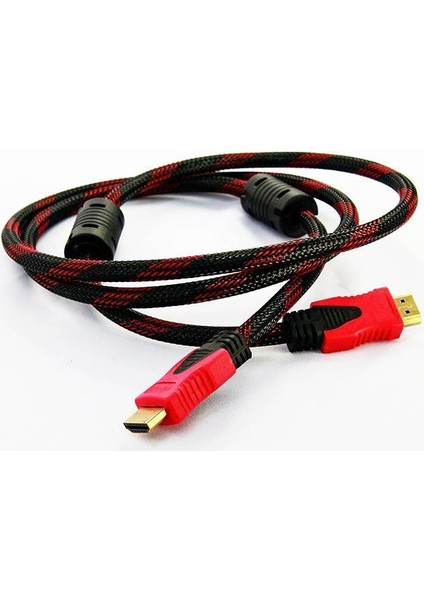 1.5 Metre Ip Örgülü Full Hd 3D 4K Uyumlu Tv Televizyon Bilgisayar Xbox Hd Kablosu modelleri