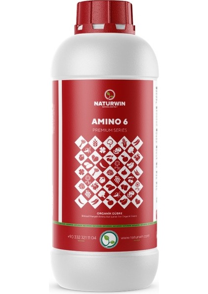 Amino 6 (Sıvı Aminoasit) Organik Gübre 1 Lt