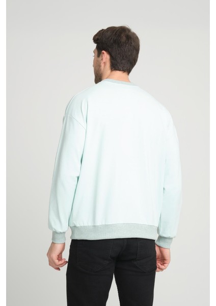 Bisiklet Yaka Sweathırt (E23-0020) indirimleri