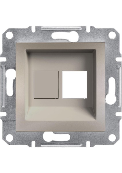 EPH4300169-02 Asfora Bronz 1*RJ45 Konnektörsüz