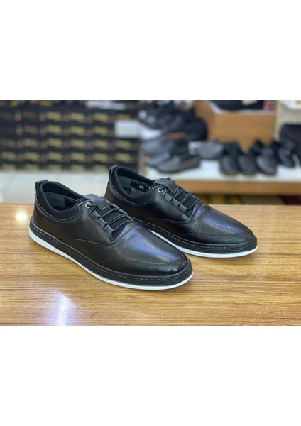 Classwood G1024 Erkek Günlük Deri Sneakers Ayakkabı Vizon Nubuk