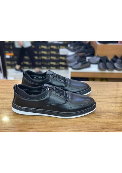 Classwood G1024 Erkek Günlük Deri Sneakers Ayakkabı Vizon Nubuk