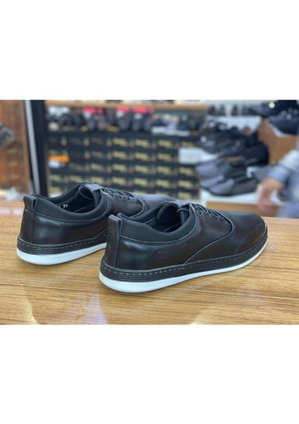 Classwood G1024 Erkek Günlük Deri Sneakers Ayakkabı Vizon Nubuk