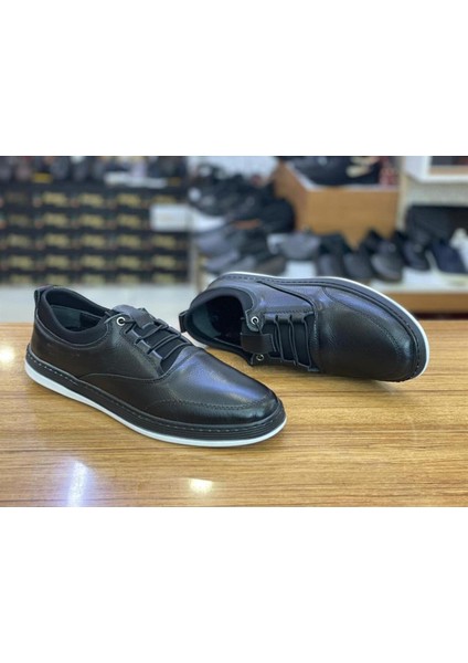 Classwood G1024 Erkek Günlük Deri Sneakers Ayakkabı Vizon Nubuk