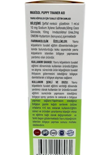 2 Kutu Yavru Köpek Tuvalet Eğitim Spreyi 100ML
