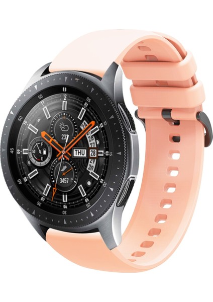 Amazfit Pace 2 Stratos Uyumlu Kordon Yumuşak Dokulu Soft Renk Tokalı Silikon Kayış