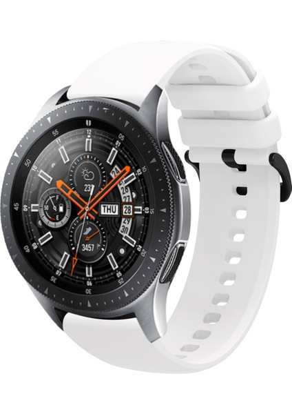 Amazfit Gtr3 ve Gtr3 Pro Uyumlu Kordon Yumuşak Dokulu Soft Renk Tokalı Silikon Kayış