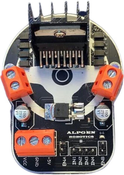 Arduino L298N Voltaj Regulatörlü Çift Motor Sürücü Modülü