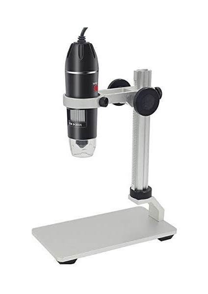 Bysameyee USB Mikroskop, Kaldırılabilir Yükseltilmiş Metal Stand