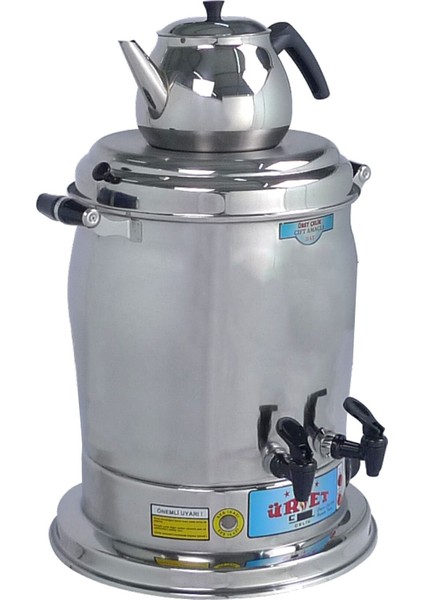 6 Litre Çift Amaçlı Lüks Semaver Ltm 01