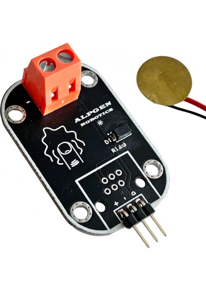 Arduino Piezoelektrik Seramik Titreşim Sensörü