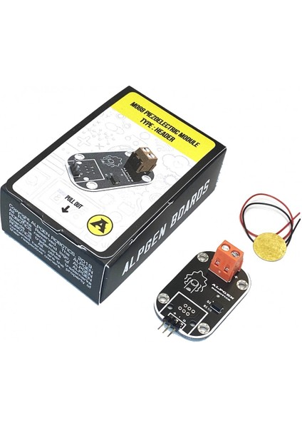 Arduino Piezoelektrik Seramik Titreşim Sensörü