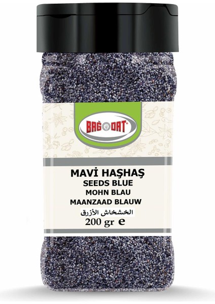 Mavi Haşhaş 200 gr