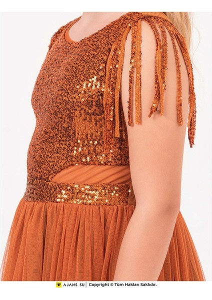 Abiye ve Mezuniyet Bel Detaylı Kız Elbise fırsatları