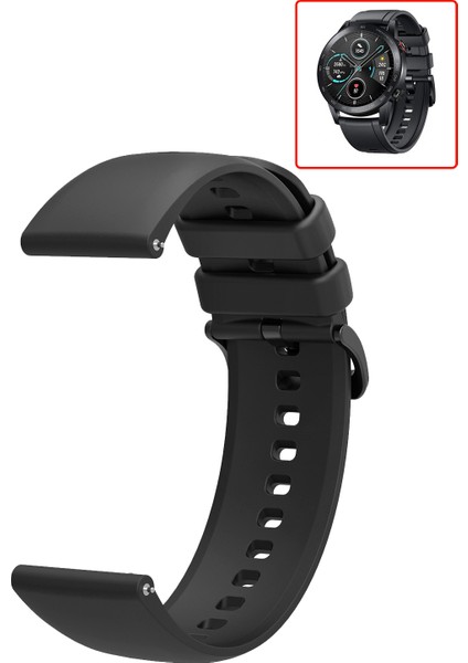 Honor Magic Watch 2 46MM Uyumlu Kordon Yumuşak Dokulu Soft Renk Tokalı Silikon Kayış fiyatları
