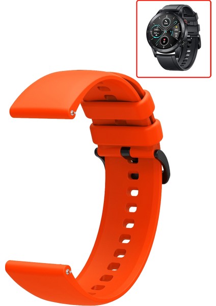 Honor Magic Watch 2 46MM Uyumlu Kordon Yumuşak Dokulu Soft Renk Tokalı Silikon Kayış fiyatları