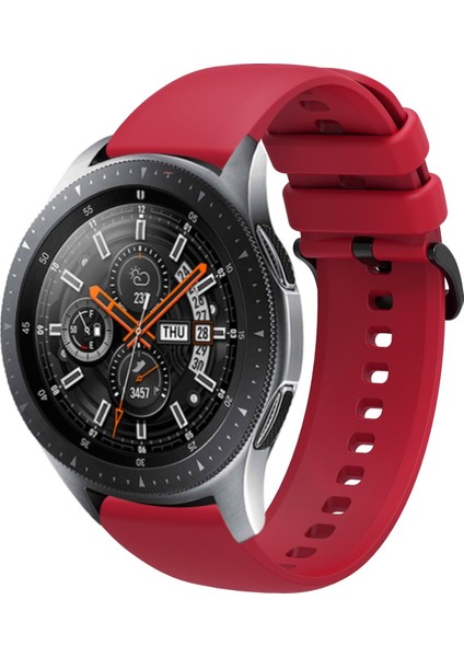 Honor Magic Watch 2 46MM Uyumlu Kordon Yumuşak Dokulu Soft Renk Tokalı Silikon Kayış