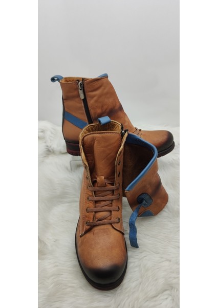 Çiğdem Gerçek Deri Taba Kadın Bot (B2A) - Taba - 36 - ST01187-TABA-36 fiyatları