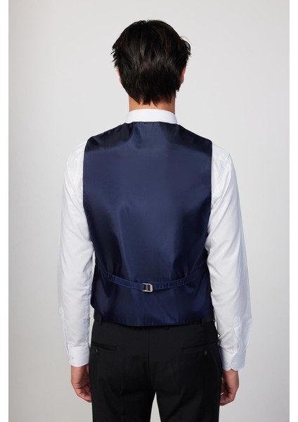 Slim Fit Dar Kesim 3 Cepli 4 Mevsim Düz Gri Erkek Yelek indirimleri