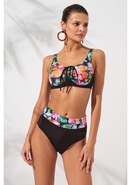 Melt Toparlayıcı Balenli Bikini Takım Violet 231234-D indirimleri