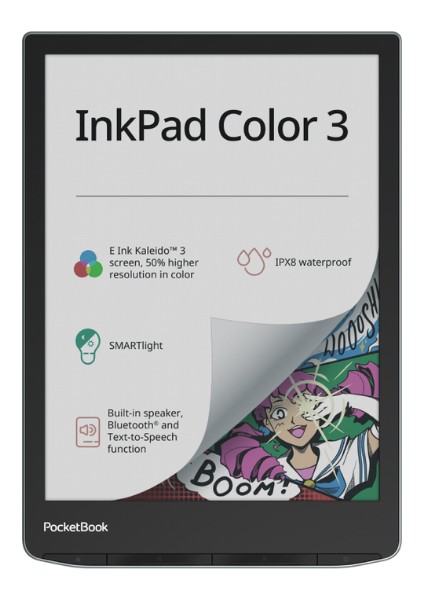 Inkpad Color 3 Suya Dayanıklı Renkli E-Kitap Okuyucu
