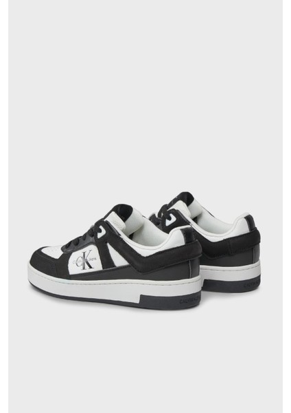 Calvin Klein Logolu Deri Sneaker Ayakkabı YW0YW013010GM Bayan Ayakkabı YW0YW01301 0gm