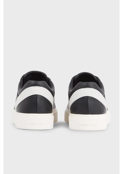 Logolu Deri Sneaker Ayakkabı HM0HM012920GM Erkek Ayakkabı HM0HM01292 0gm