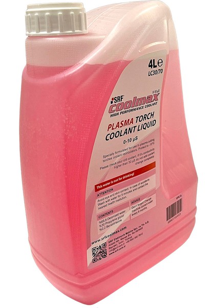 Cnc Plazma Torç Soğutma Sıvısı 4lt