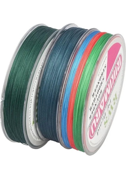 Rikimaru 0.18 mm Rw8-8 Katlı 300 Metre,16.5 kg Çeker ,gri Renkli Ip,örgü,ipek Misina